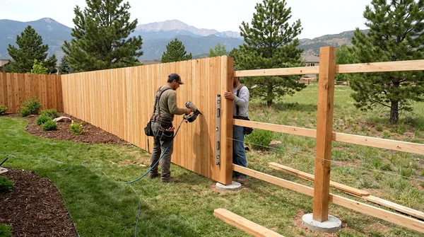 Team Colorado Springs Fence Company in Colorado Springs