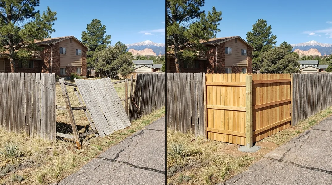Result fence in Colorado Springs - Colorado Springs Fence Company