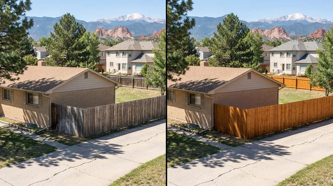 Result fence in Colorado Springs - Colorado Springs Fence Company