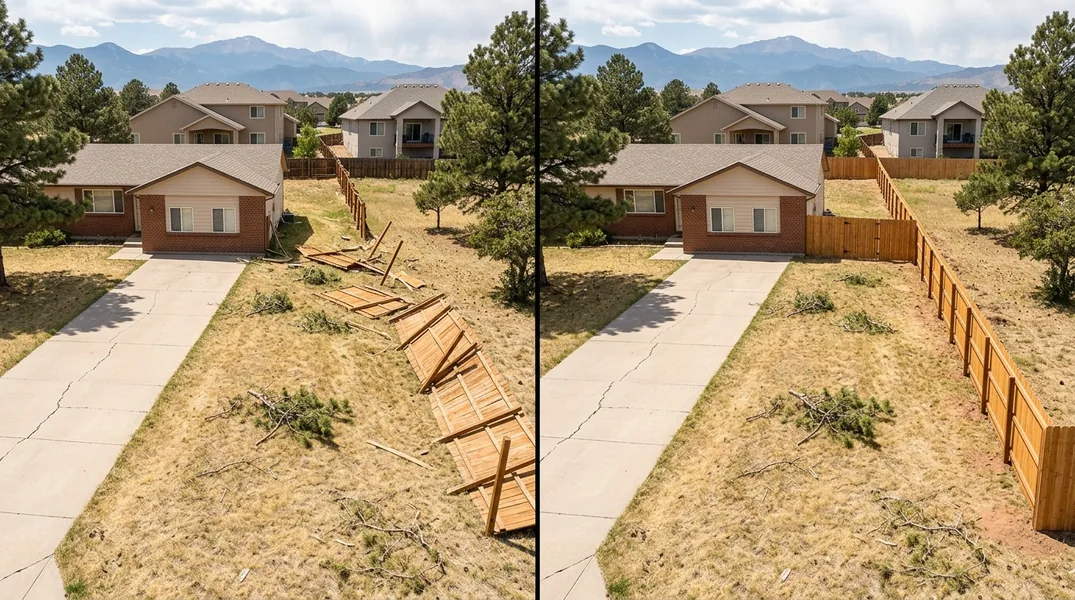 Result fence in Colorado Springs - Colorado Springs Fence Company