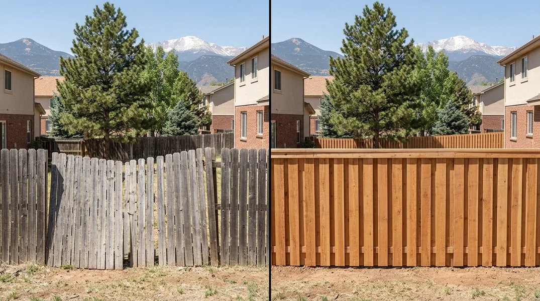 Result fence in Colorado Springs - Colorado Springs Fence Company