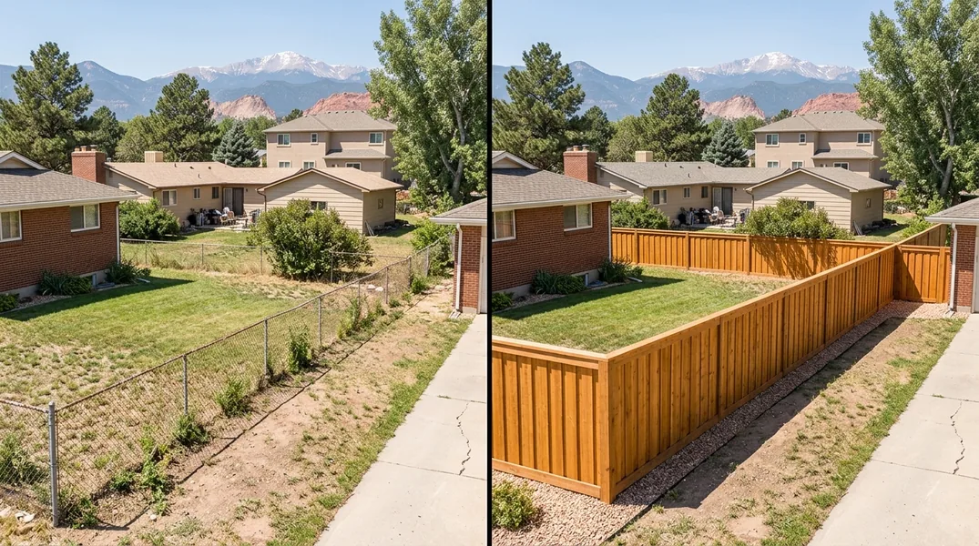 Result fence in Colorado Springs - Colorado Springs Fence Company