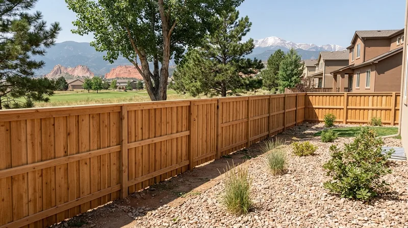 Wood & Privacy Fence Installation Colorado Springs
