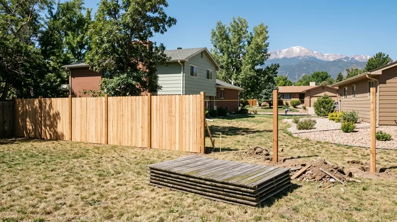 Fence Replacement & Removal Colorado Springs