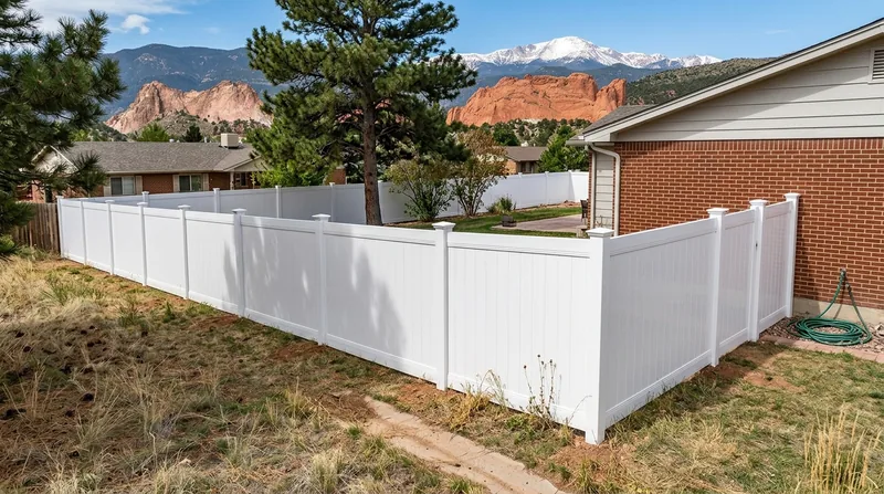 Vinyl & PVC Fence Installation Colorado Springs